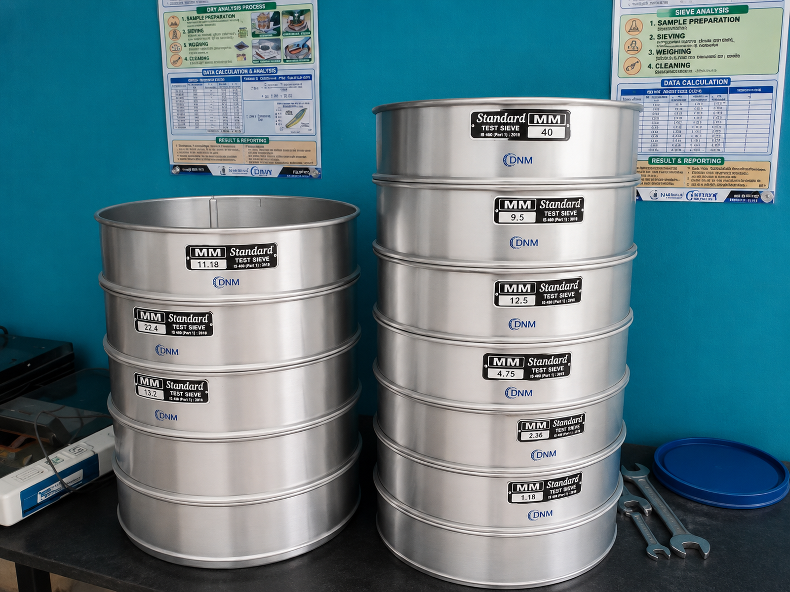 DNM Infra quality control laboratory